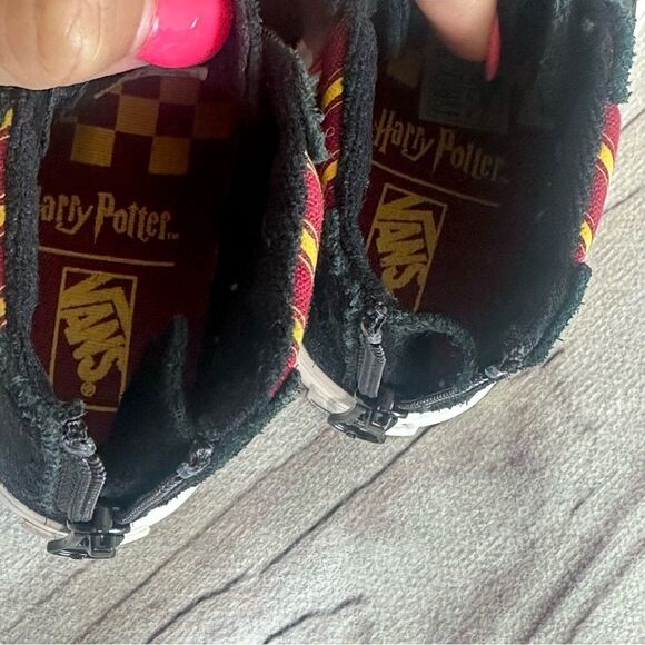Vans SK8-Hi Zip Harry Potter Gryffindor Skate Shoes Toddler Sz 6 Sneakers - Picture 10 of 11